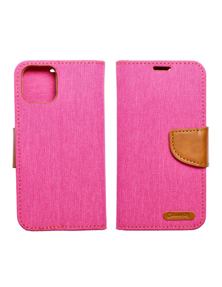Etui Canvas pour SAMSUNG S23 Ultra rose