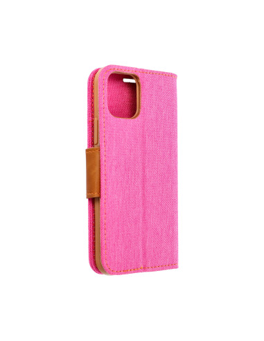 Etui Canvas pour SAMSUNG S23 Ultra rose