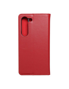 Étui en cuir SMART PRO pour SAMSUNG S23 bordeaux 2