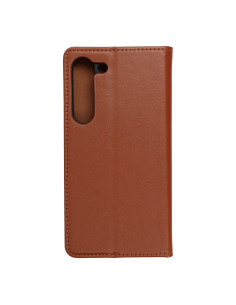 Étui en cuir SMART PRO pour SAMSUNG S23 marron 2