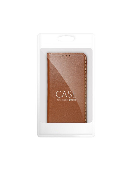 Étui en cuir SMART PRO pour SAMSUNG S23 marron