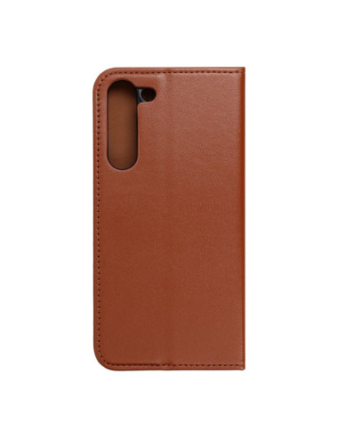 Étui en cuir SMART PRO pour SAMSUNG S23 Plus marron