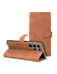 TENDER Étui pour SAMSUNG S23 Ultra marron
