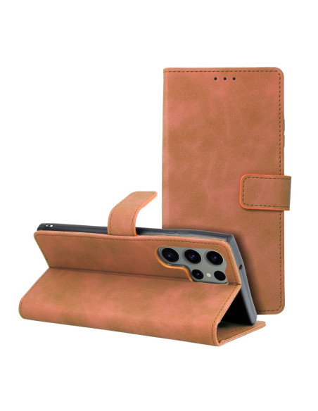 TENDER Étui pour SAMSUNG S23 Ultra marron