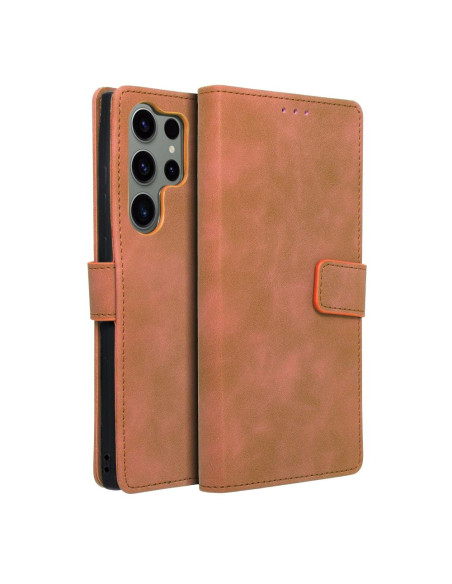 TENDER Étui pour SAMSUNG S23 Ultra marron