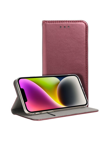 Etui Smart Magneto pour SAMSUNG S23 PLUS bordeaux