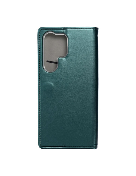 Etui Smart Magneto pour SAMSUNG S23 ULTRA vert foncé