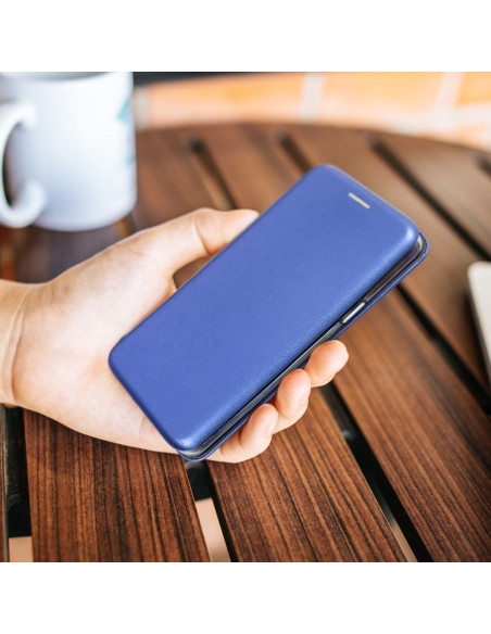 Etui Elegance pour SAMSUNG S23 ULTRA bleu marine
