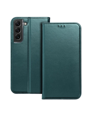 SMART MAGNETO Book case for SAMSUNG S23 dark green