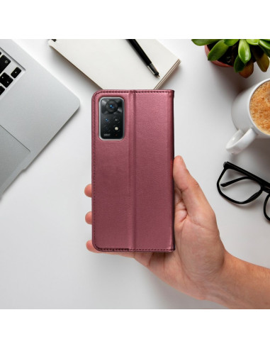 SMART MAGNETO Book for XIAOMI 12 Lite burgundy