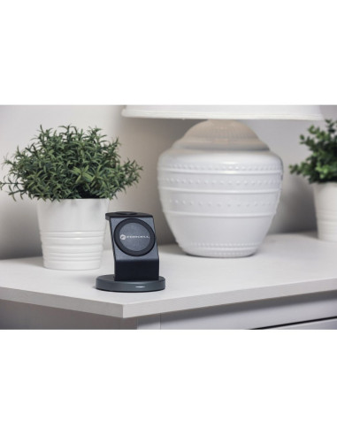 FORCELL wireless charger Qi 3in1 15W Solid Mag Charger support MagSafe black