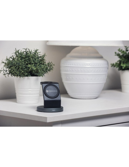 FORCELL wireless charger Qi 3in1 15W Solid Mag Charger support MagSafe black