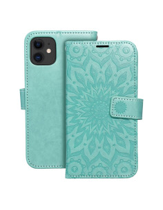 Etui MEZZO Book pour IPHONE 11 mandala vert