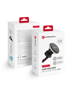 FORCELL support voiture avec charge par induction compatible avec MagSafe 15W HS2