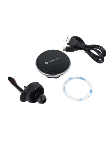 FORCELL support voiture avec charge par induction compatible avec MagSafe 15W HS2