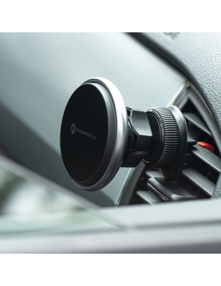 FORCELL support voiture avec charge par induction compatible avec MagSafe 15W HS2