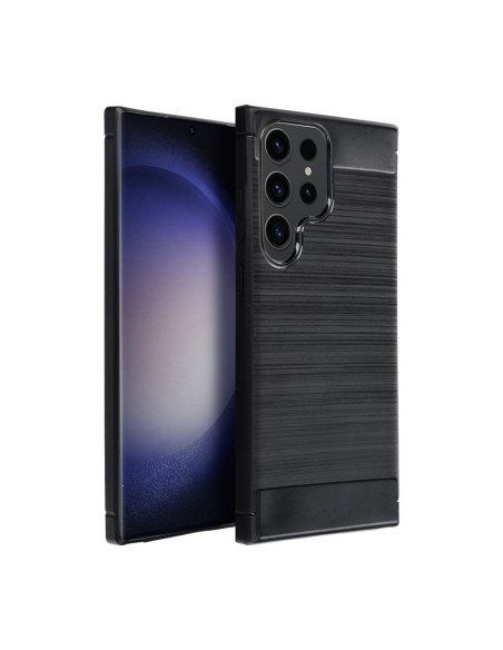 COQUE FORCELL - CARBON pour SAMSUNG Galaxy S23 PLUS NOIR