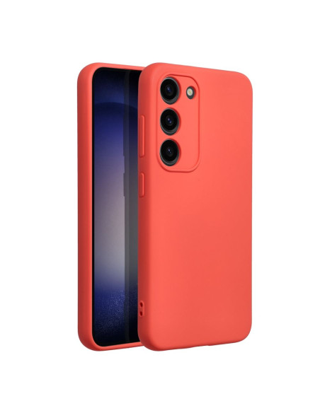 COQUE SILICONE pour SAMSUNG Galaxy S23 pêche
