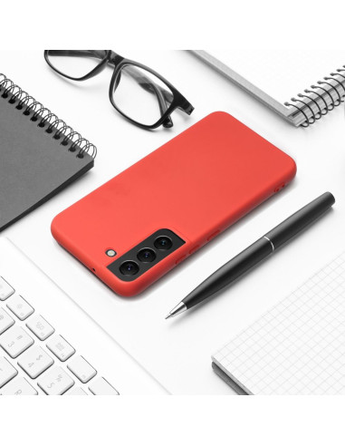 COQUE SILICONE pour SAMSUNG Galaxy S23 PLUS pêche