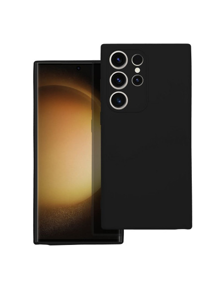 COQUE SILICONE pour Galaxy S23 Ultra NOIR