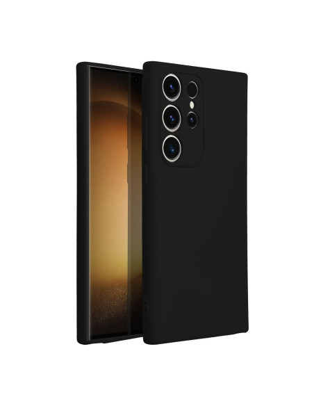 COQUE SILICONE pour Galaxy S23 Ultra NOIR