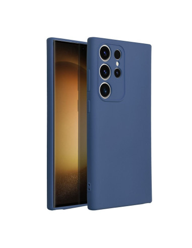 COQUE SILICONE pour Galaxy S23 Ultra BLEU
