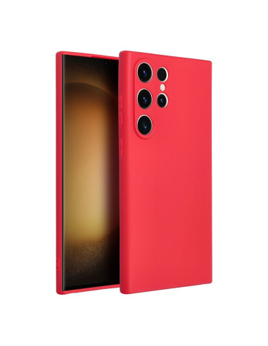 Coque SOFT pour SAMSUNG Galaxy S23 Ultra rouge