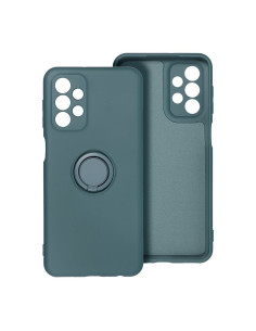 Coque SILICONE RING pour SAMSUNG Galaxy S23 PLUS vert 2