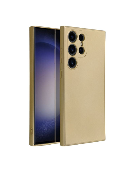 Coque METALLIC pour SAMSUNG S23 ULTRA or