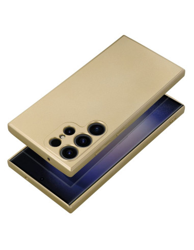 Coque METALLIC pour SAMSUNG S23 ULTRA or