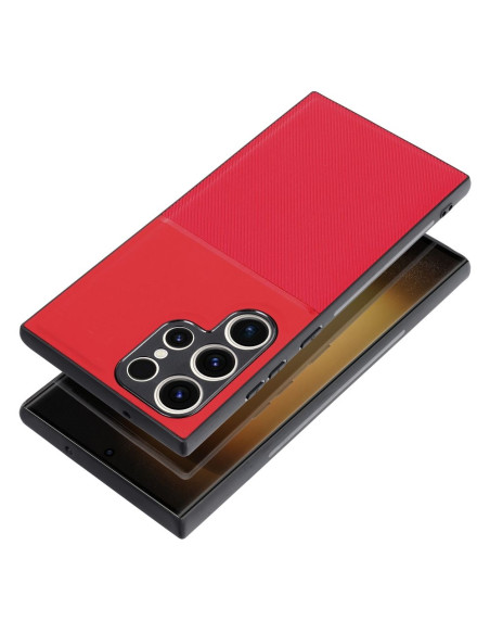 Coque NOBLE pour SAMSUNG S23 Ultra rouge