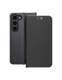 Etui LUNA Carbon pour SAMSUNG S23 noir