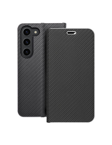 Etui LUNA Carbon pour SAMSUNG S23 noir