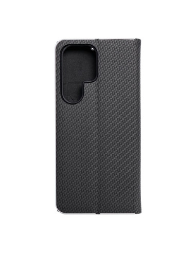 Etui LUNA Carbon pour SAMSUNG S23 Ultra noir