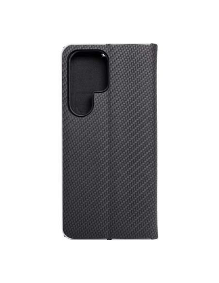 Etui LUNA Carbon pour SAMSUNG S23 Ultra noir