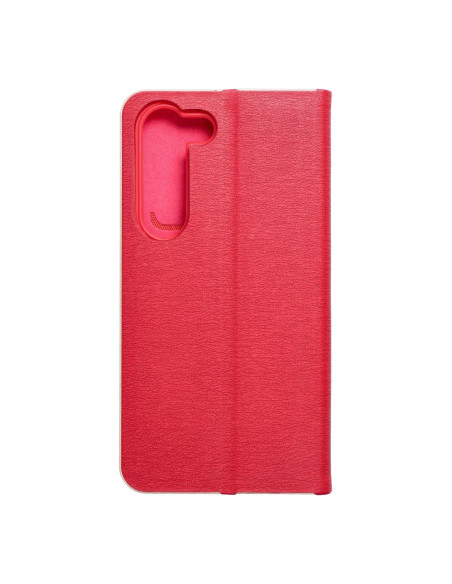 Etui Luna Book pour SAMSUNG S23 rouge