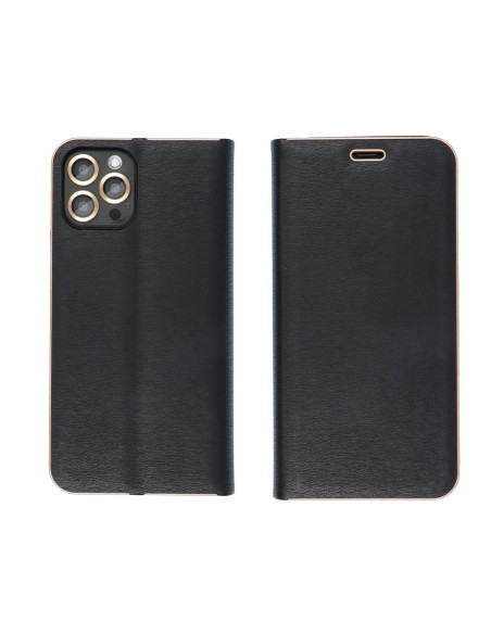 Etui Luna Book pour SAMSUNG S23 Ultra noir