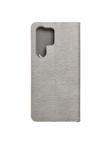 Etui Luna Book pour SAMSUNG S23 Ultra grey