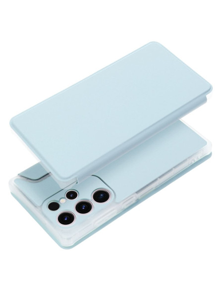Étui pour livre PIANO pour SAMSUNG S23 Bleu ultra clair