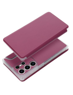 PIANO Etui à livres pour SAMSUNG S23 Ultra magenta 2