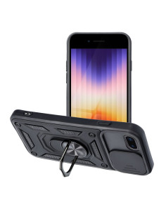 Coque SLIDE ARMOR pour IPHONE 7 / 8 / SE 2020 / SE 2022 noir