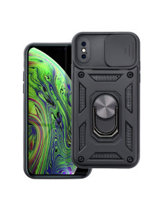 Coque SLIDE ARMOR pour IPHONE X / XS noir 2