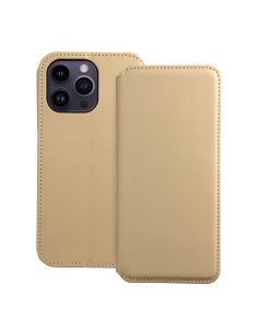 Etui double pour IPHONE 14 PRO MAX doré