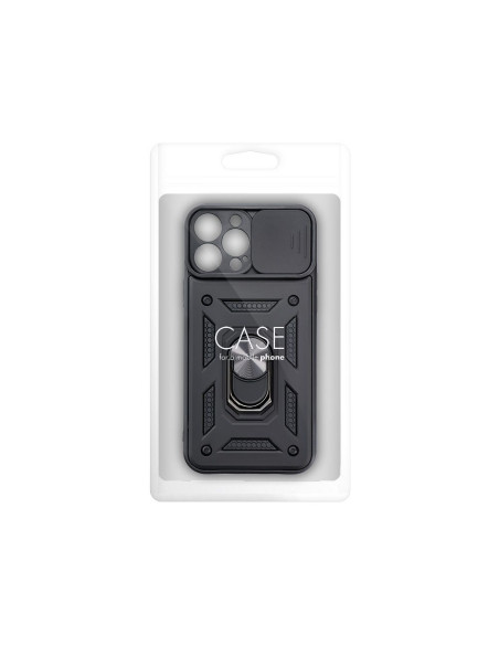 Coque SLIDE ARMOR pour IPHONE X / XS noir