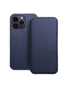 DUAL POCKET Book case for IPHONE 14 Pro Max navy