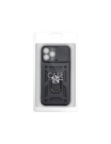 Coque SLIDE ARMOR pour IPHONE XR noir