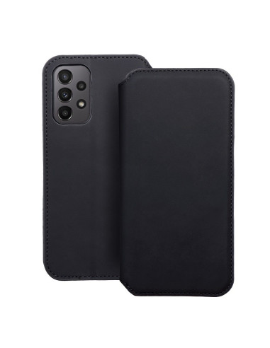 DUAL POCKET Book case for SAMSUNG A23 5G black