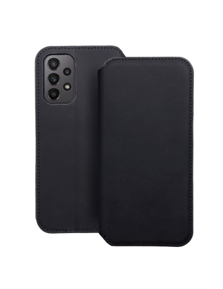 DUAL POCKET Book case for SAMSUNG A23 5G black