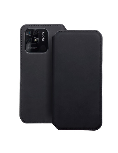 DUAL POCKET Book case for XIAOMI Redmi 10c black