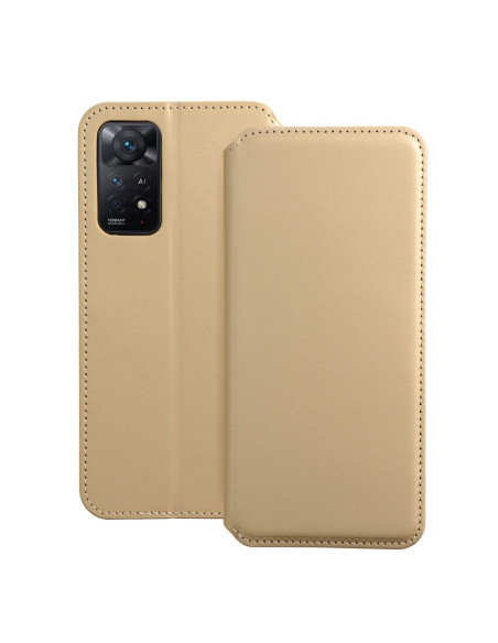 DUAL POCKET Book case for XIAOMI Redmi Note 11 Pro / 11 Pro 5G gold